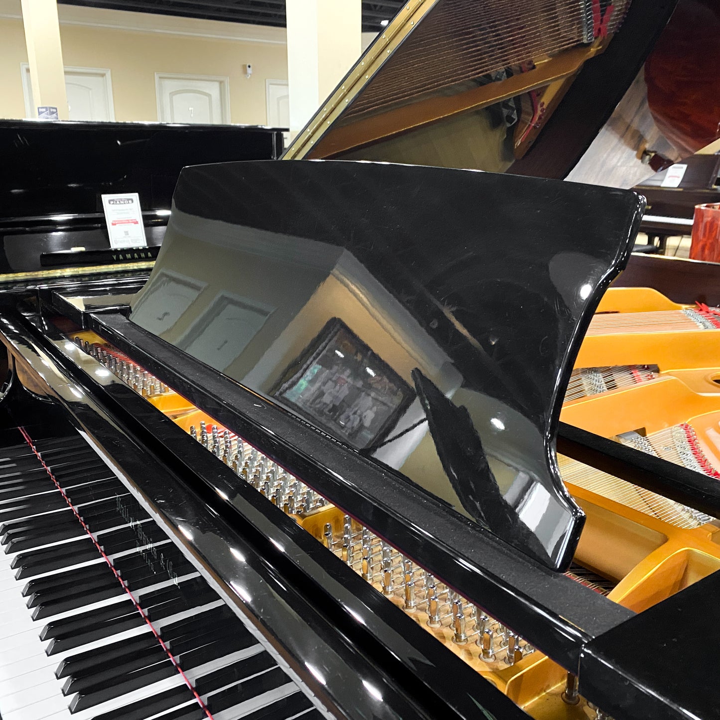 SOLD 2015 Hallet Davis 5'3" 160 Polished Black Grand QRS Player Piano