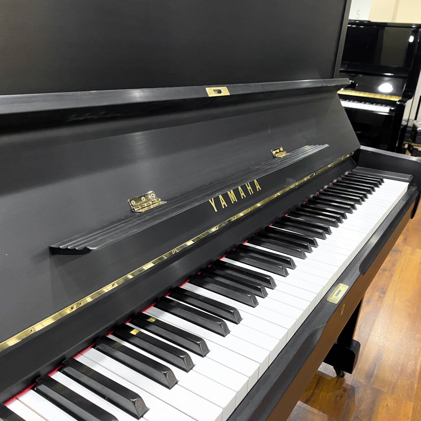 SOLD 1982 Yamaha U1 48" Satin Black Upright Piano