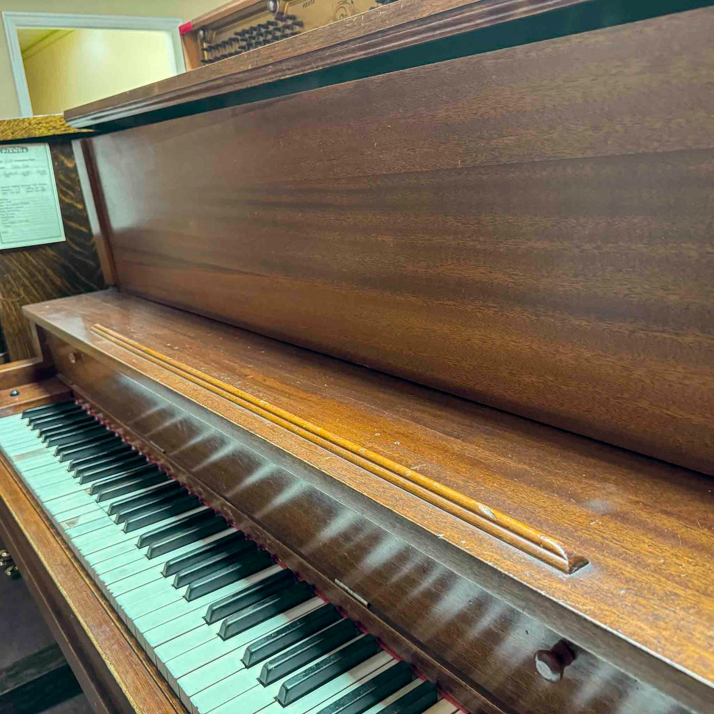 SOLD 1919 Foster & Co. Rochester Commissioned Upright Piano