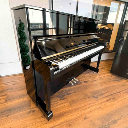 1987 Yamaha U1 48" Polished Black Upright Piano