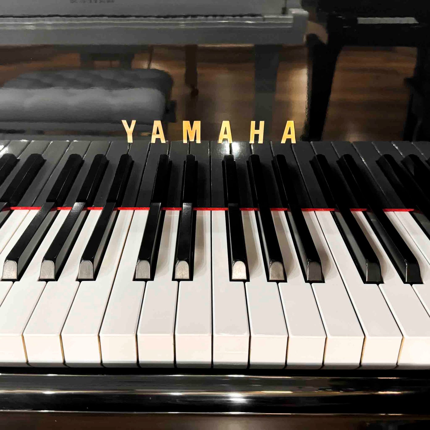 SOLD 1980 Yamaha C3 Polished Black 6'1" Grand Piano