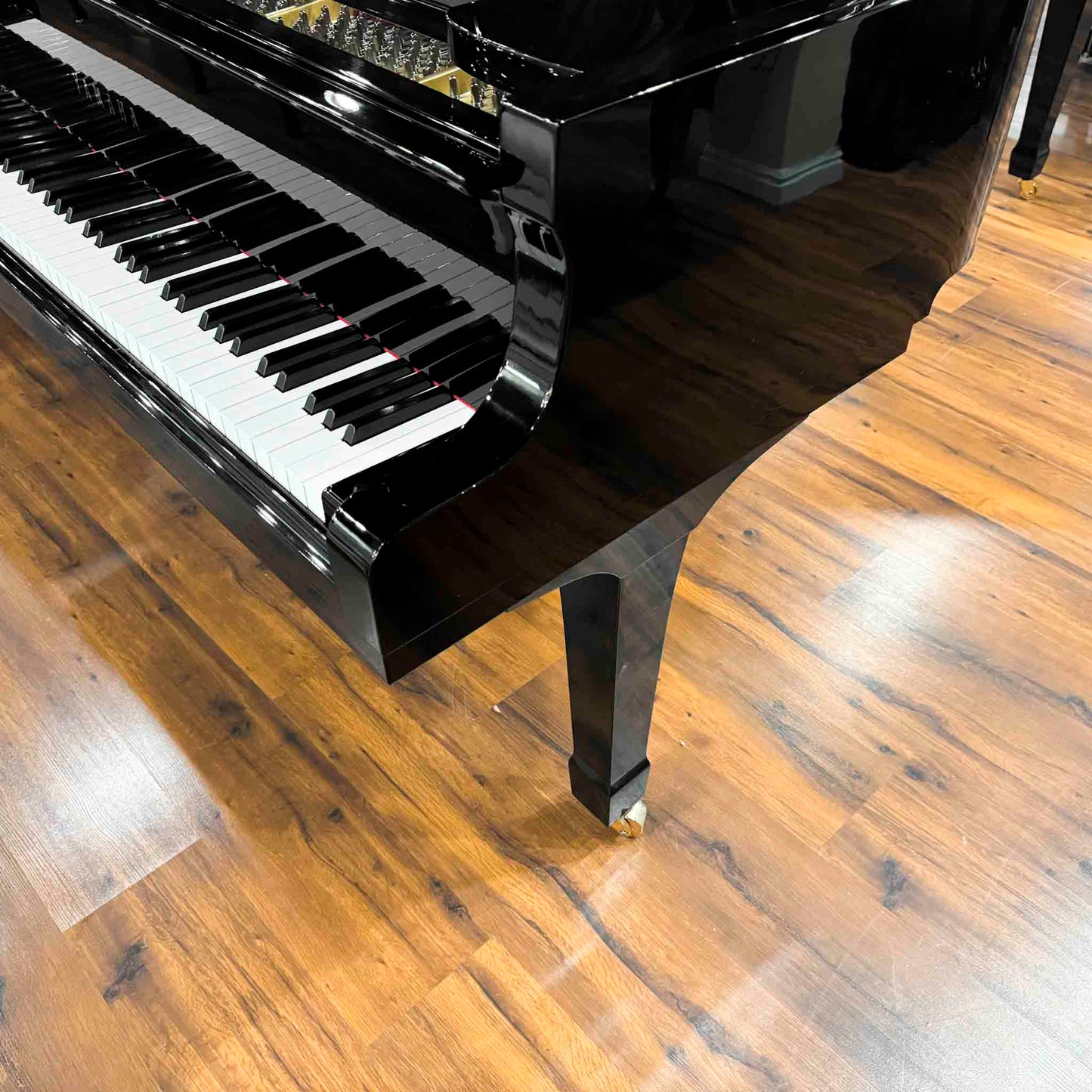 SOLD 1980 Yamaha C3 Polished Black 6'1" Grand Piano