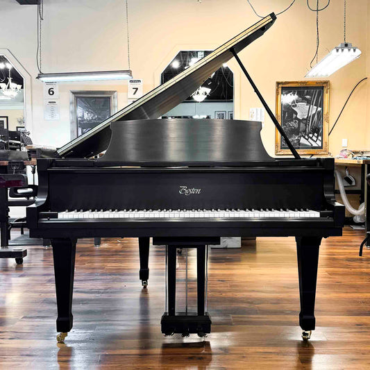 SOLD 2005 Boston 156 Satin Black Commissioned Grand Piano