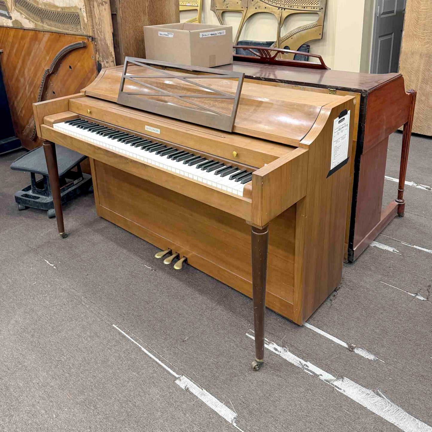 SOLD 1968 Baldwin Acrosonic 36" Commissioned Console Piano