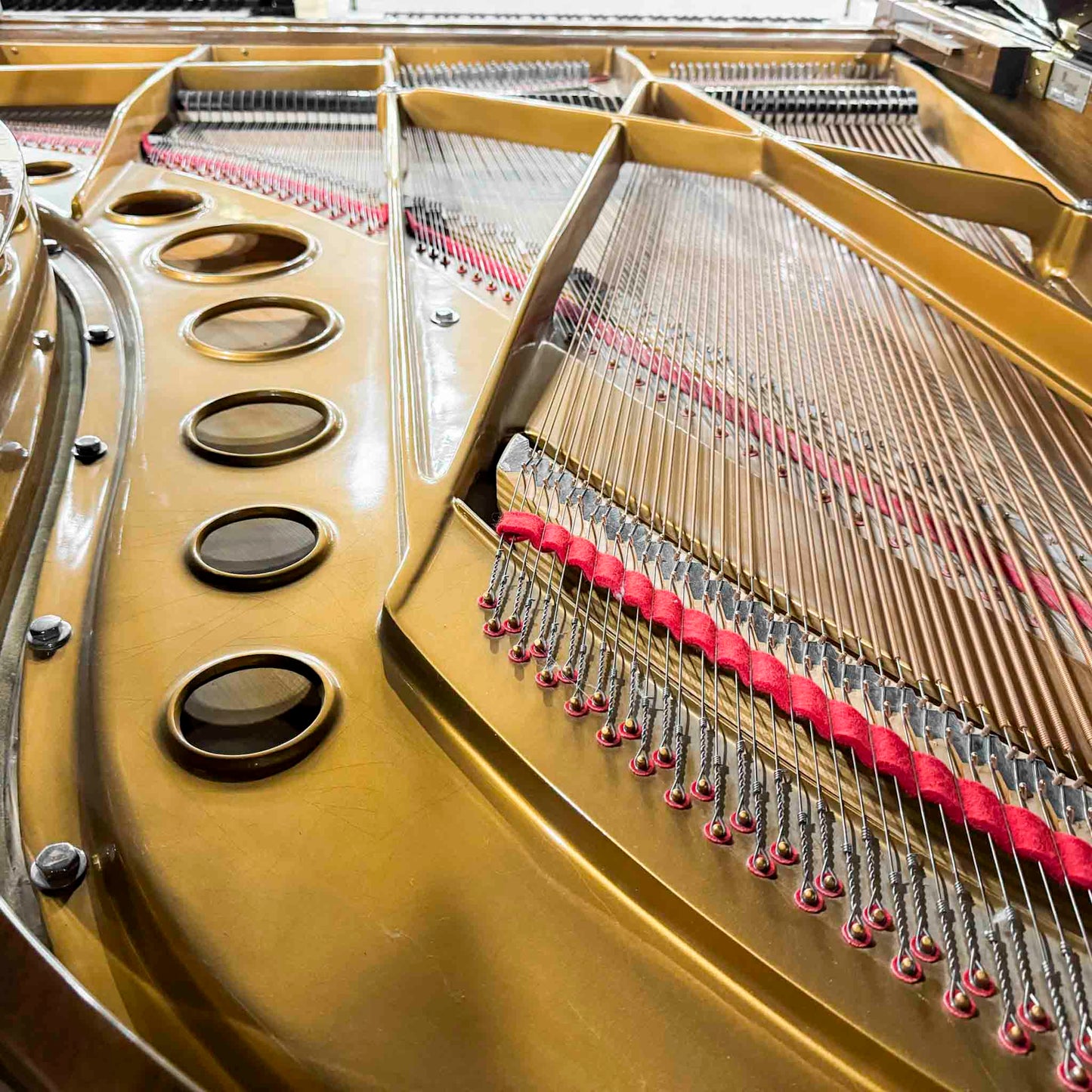 1990 Kimball Polished Walnut 7' Grand Piano