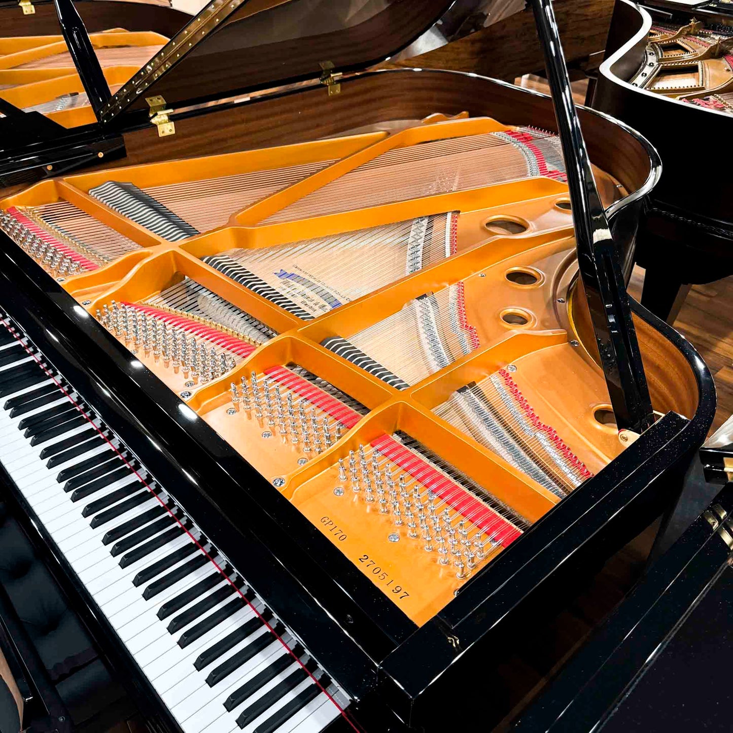 Hallet Davis 170 5'7" Polished Black Grand Piano