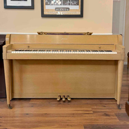 SOLD 1951 Acrosonic Baldwin 36" Wood Finish Commissioned Spinet Piano