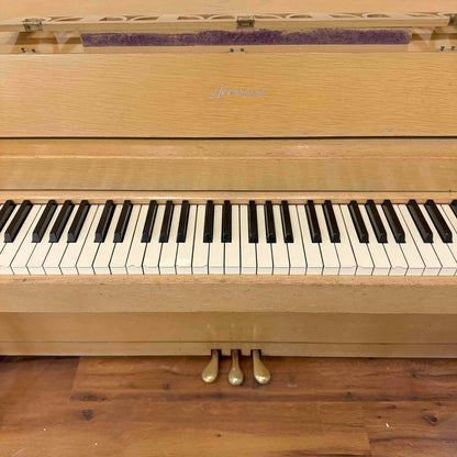 SOLD 1951 Acrosonic Baldwin 36" Wood Finish Commissioned Spinet Piano