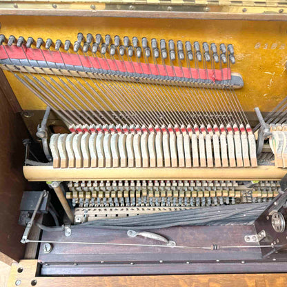 SOLD 1920 Zeck 54" Commissioned Upright Player Piano