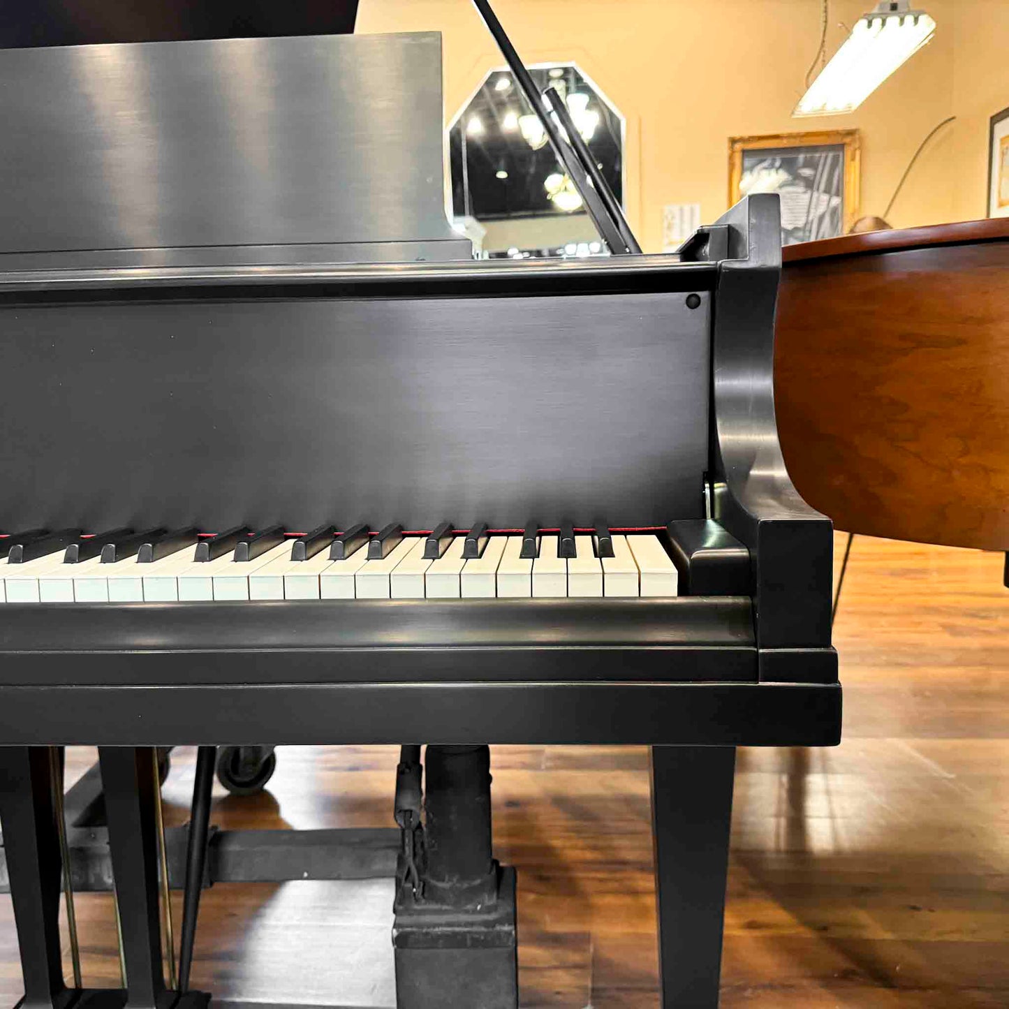 SOLD 1975 Baldwin R 5'8" Satin Black Grand Piano