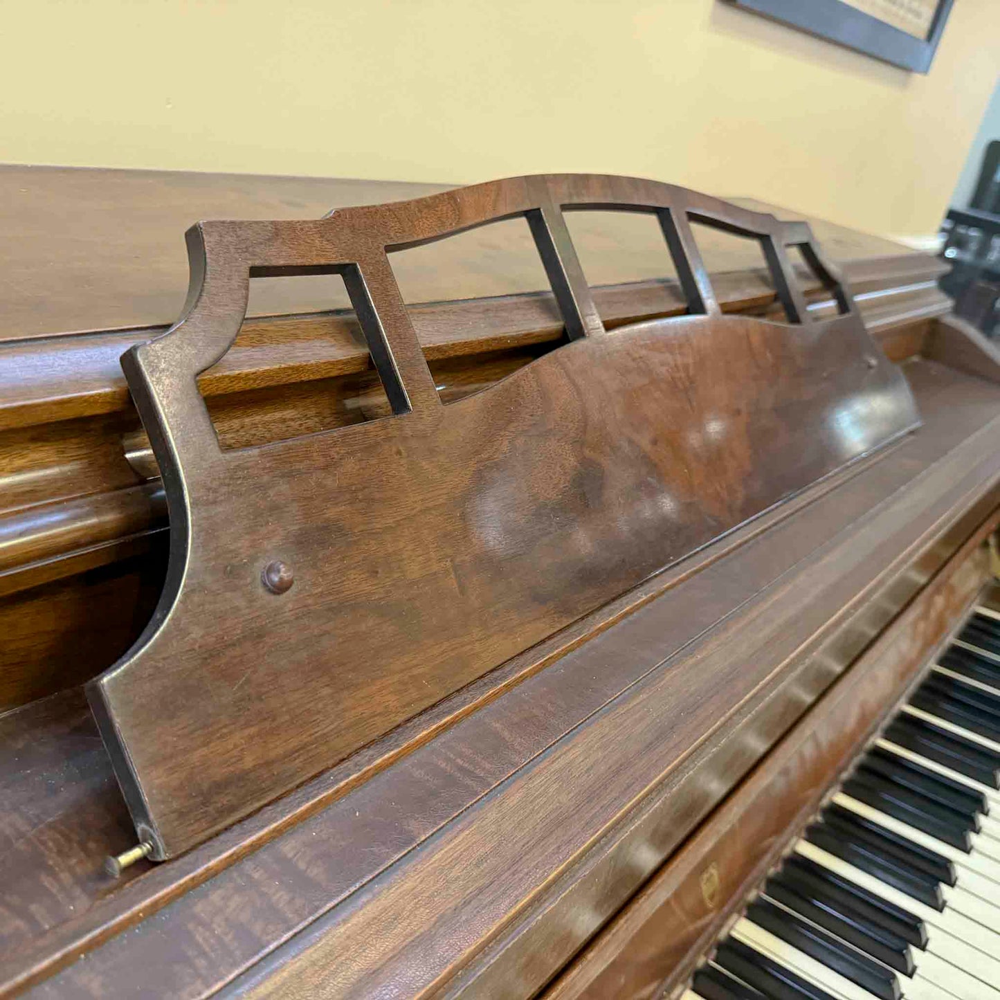 SOLD 1949 Knabe 40" Wood Finish Commissioned Spinet Piano