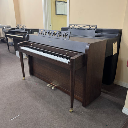 SOLD 1951 Acrosonic Baldwin 36" Wood Finish Commissioned Spinet Piano