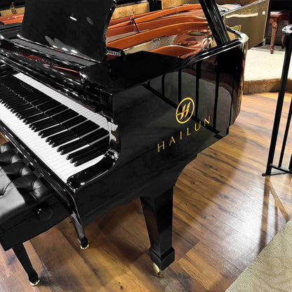 Hailun 218 7'2" Polished Black Grand Piano