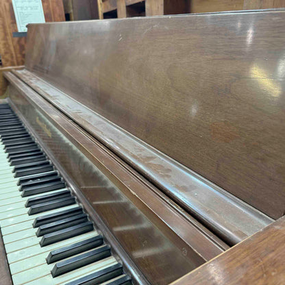 SOLD 1977 Mason & Hamlin 43" Wood Finish Commissioned Console Piano