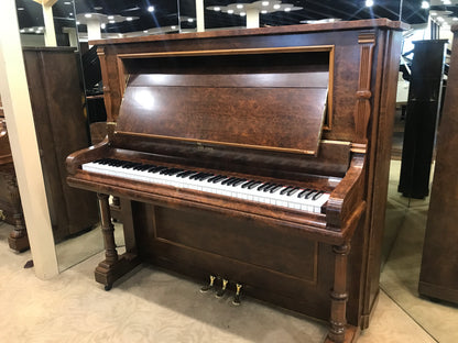 1905 Kranich & Bach 54" Walnut Wood Finish Upright Piano