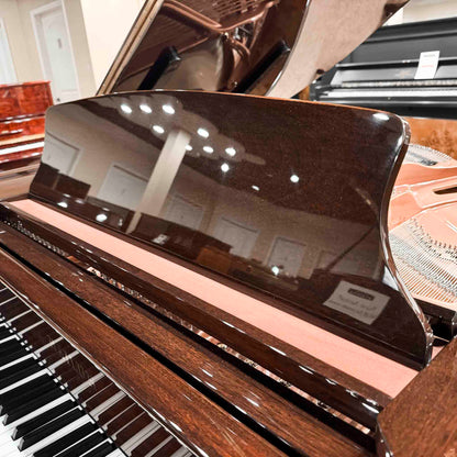 Hailun 151 5' Polished Walnut Baby Grand with Self-Playing System