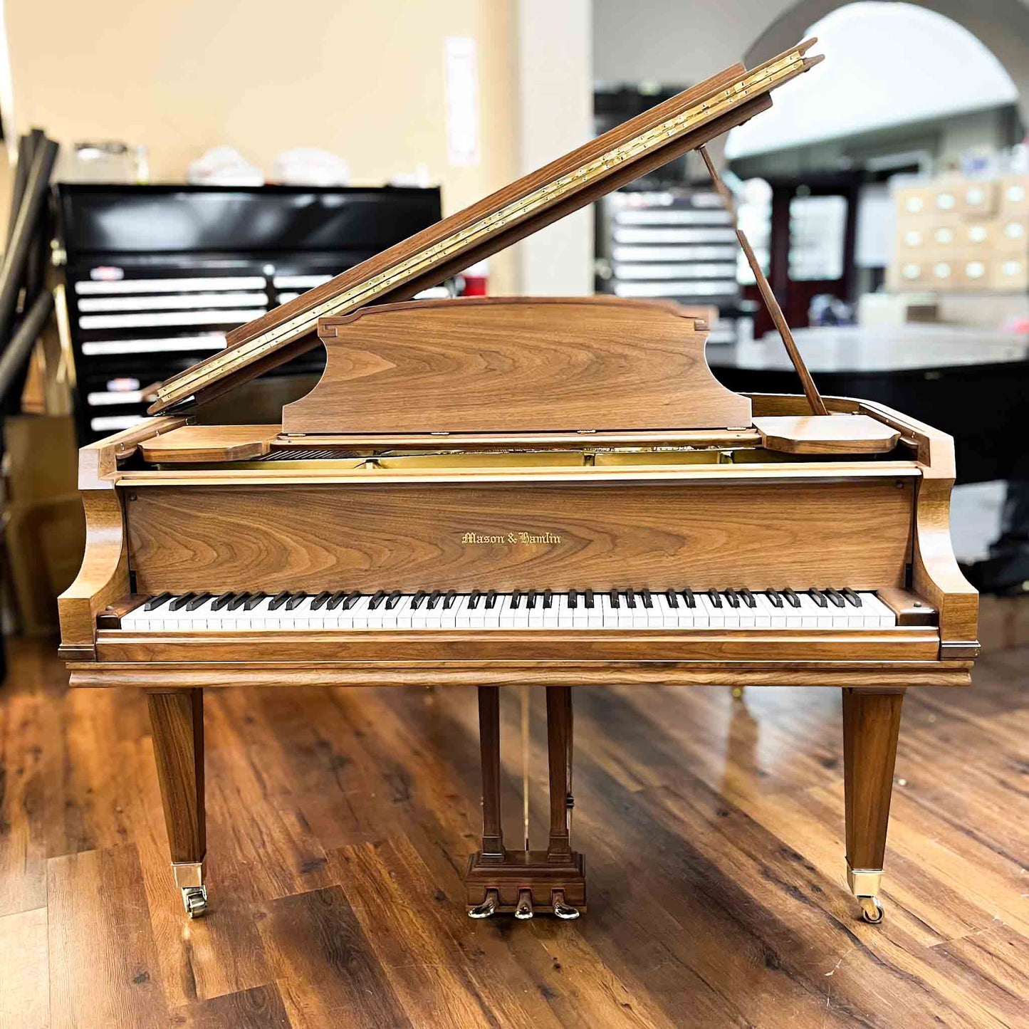 SOLD 1964 Mason & Hamlin Commissioned Wood Finish Grand Piano