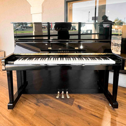 1987 Yamaha U1 48" Polished Black Upright Piano