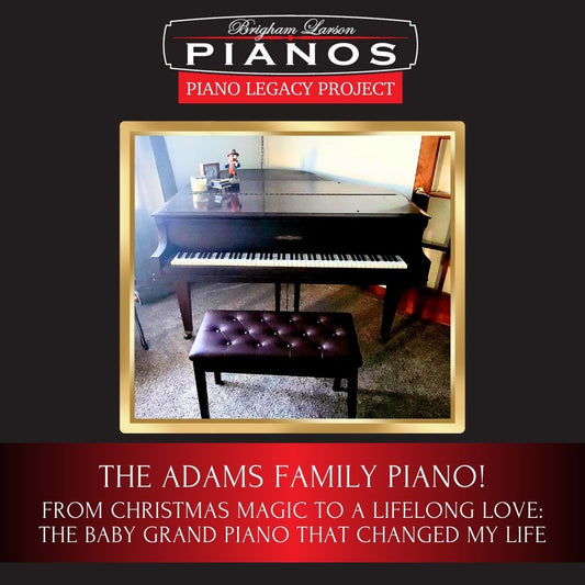 The Adams Family Piano!