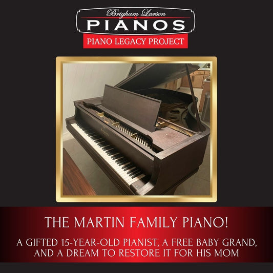 The Martin Family Piano!