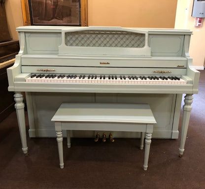 SOLD Baldwin Color Finish Commissioned Spinet Piano