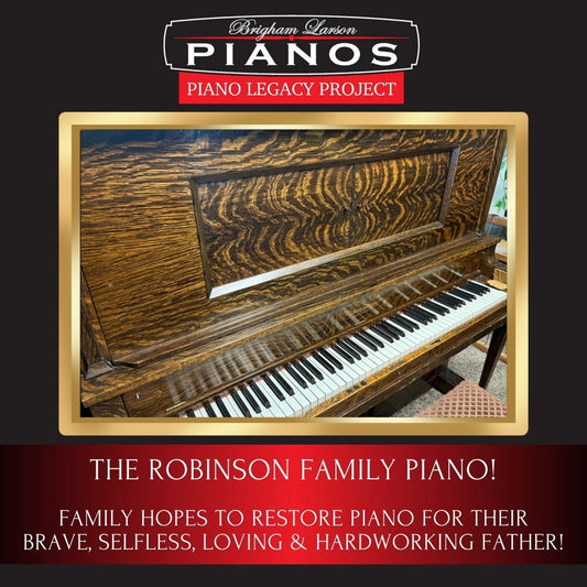 The Robinson Family Piano!