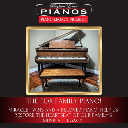 The Fox Family Piano!