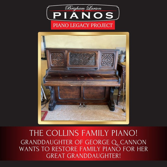 The Collins Family Piano!