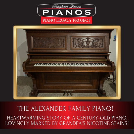 The Alexander Family Piano!