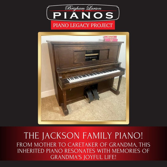 The Jackson Family Piano!