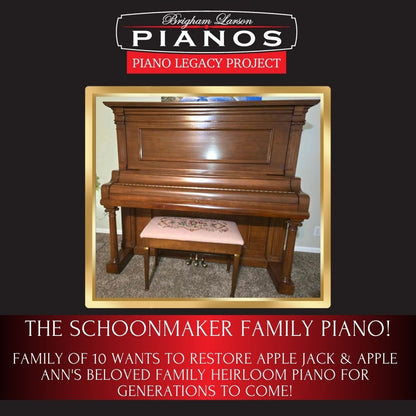 The Schoonmaker Family Piano!