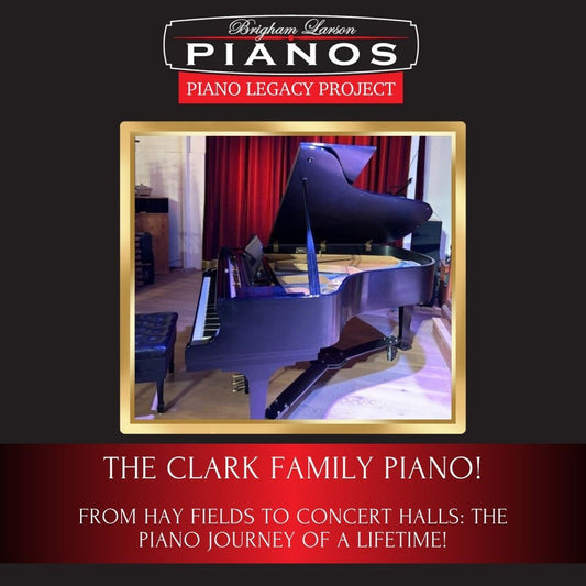 The Clark Family Piano!