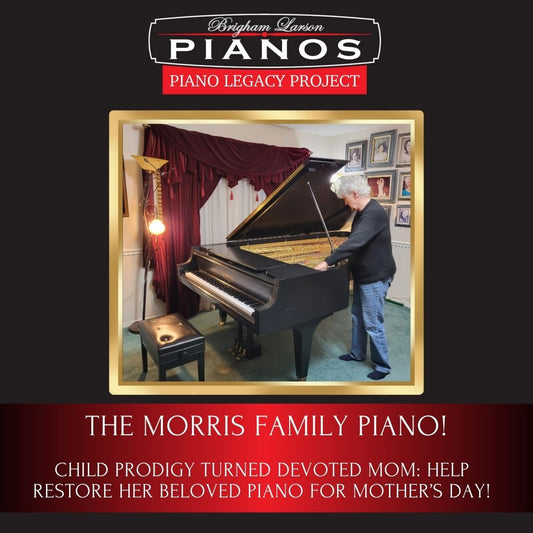 The Morris Family Piano!