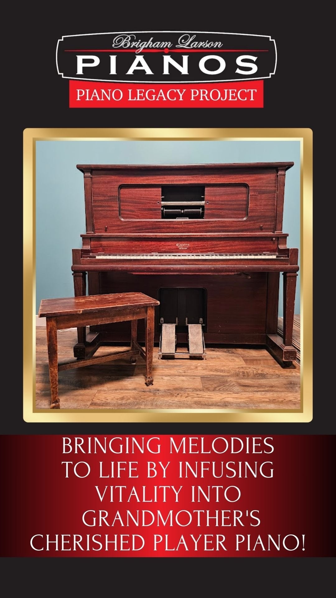 Image 2 of The Hill Family Piano!