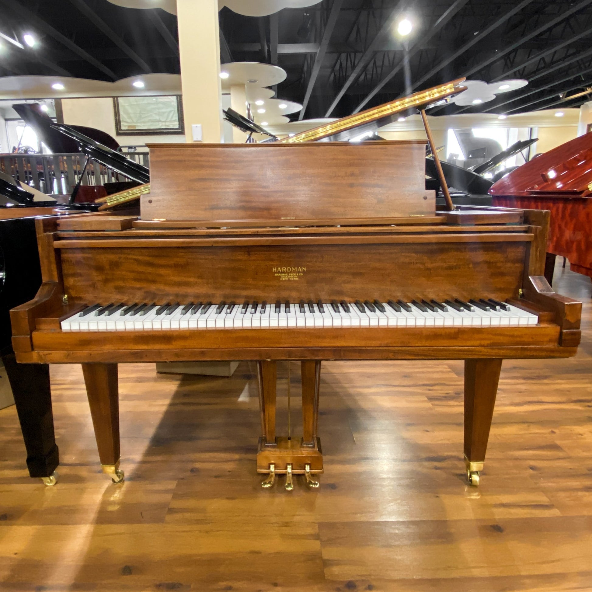 Image 2 of 1927 Hardman Grand 5'9" with QRS Self Playing System