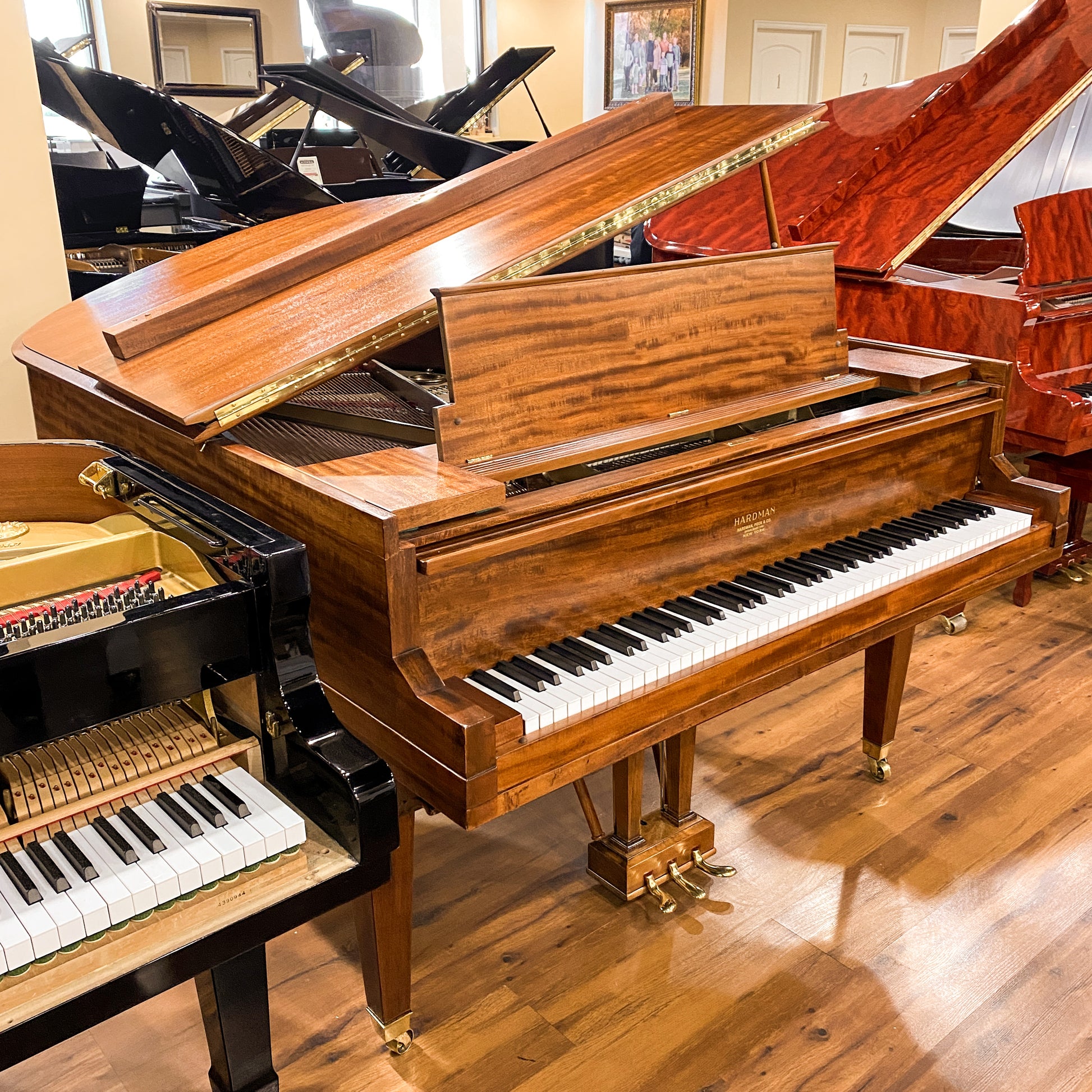 Image 3 of 1927 Hardman Grand 5'9" with QRS Self Playing System