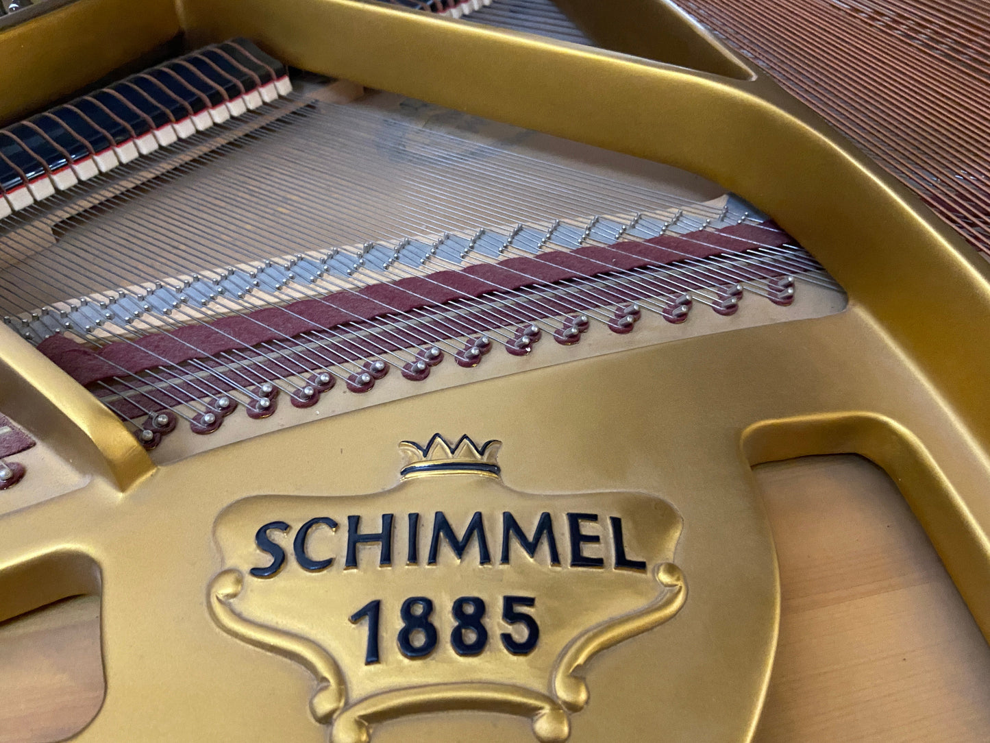 Image 5 of 1982 Schimmel Grand 5'/ Walnut
