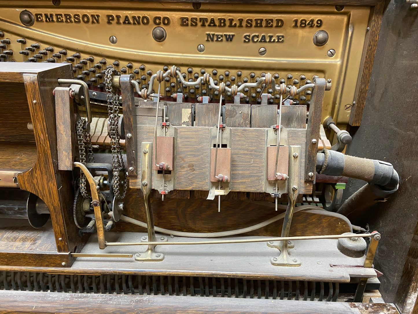 Image 3 of 1916 Emerson Upright Player Rebuild