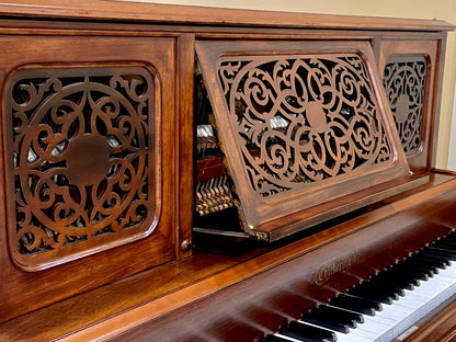 Image 2 of 1885 Chickering 51" Rosewood Upright Piano