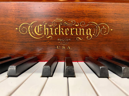 Image 3 of 1885 Chickering 51" Rosewood Upright Piano