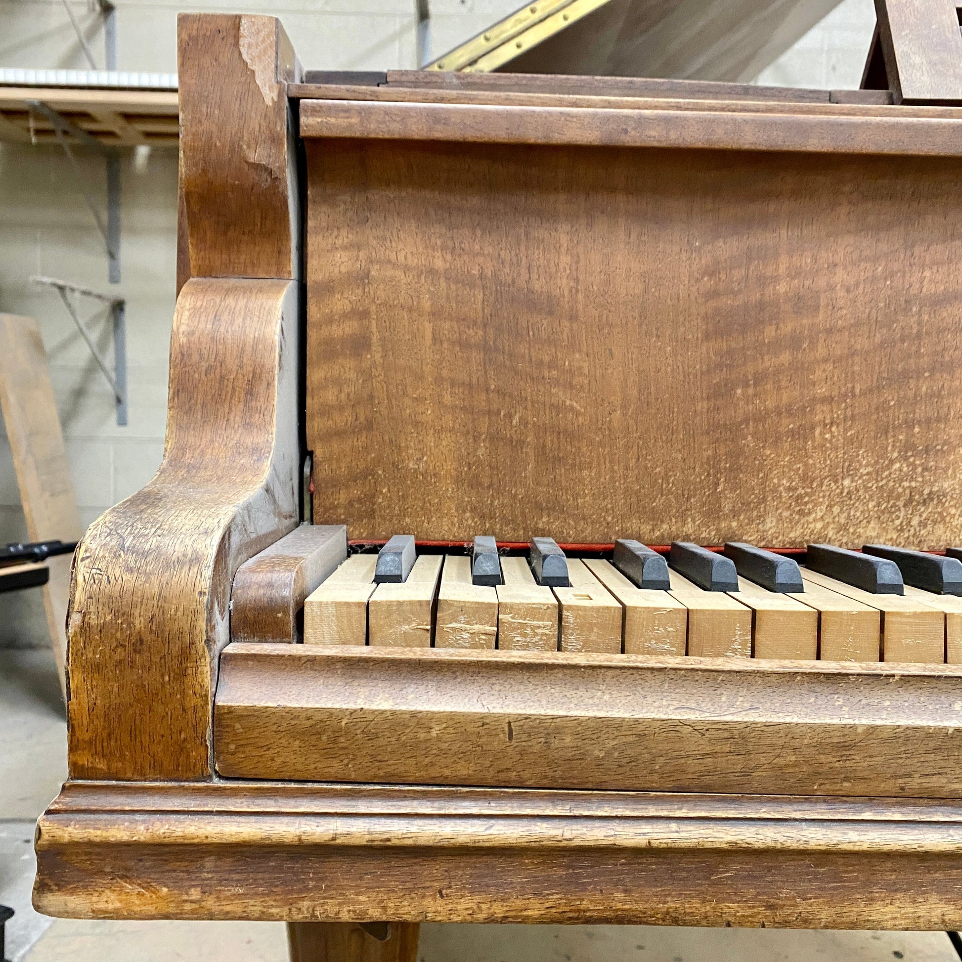 Image 6 of 1901 Erard Grand Piano Walnut - CALL FOR CUSTOM PRICING