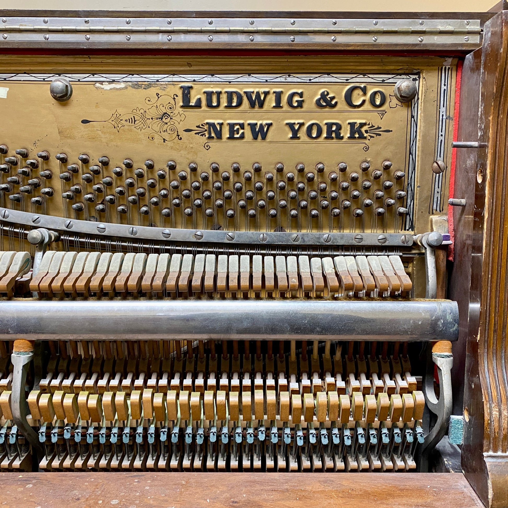 Image 8 of 1895 Ludwig & Co Upright - CALL FOR CUSTOM PRICING