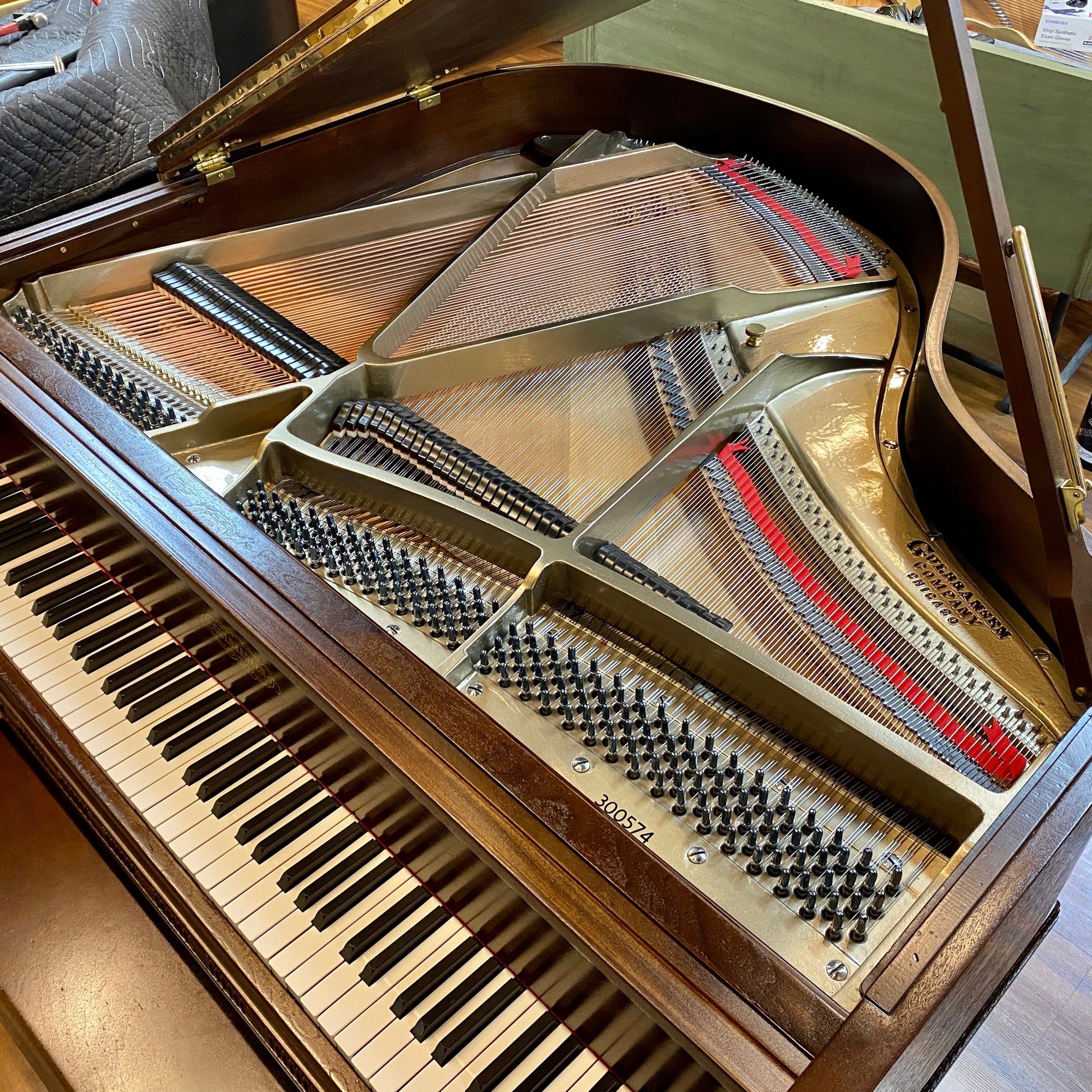 Image 10 of Vintage Family Heirloom Baby Grand Piano - Commissioned for Restoration & Refinishing!