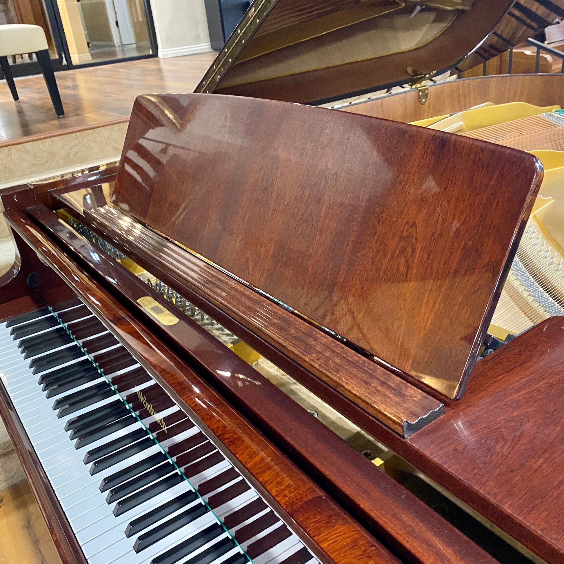 Image 5 of 2001 Weinbach Grand 6'5" Mahogany with QRS Self Playing System