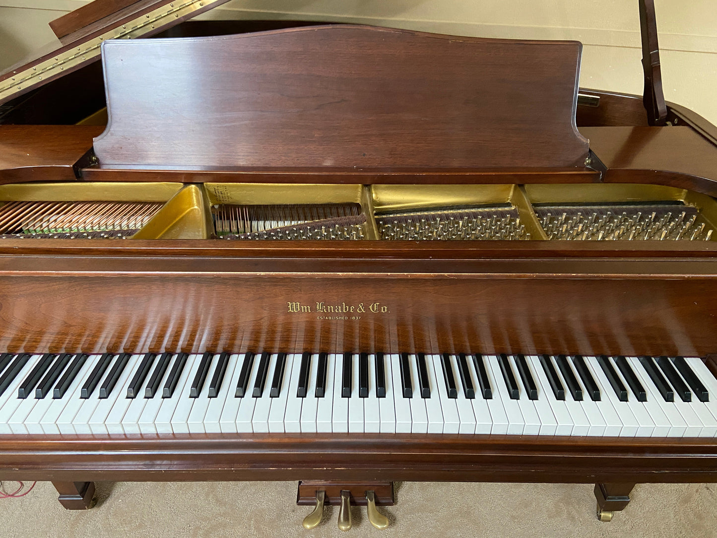 Image 16 of 1981 Knabe Grand / 5'7" with QRS Self Playing System