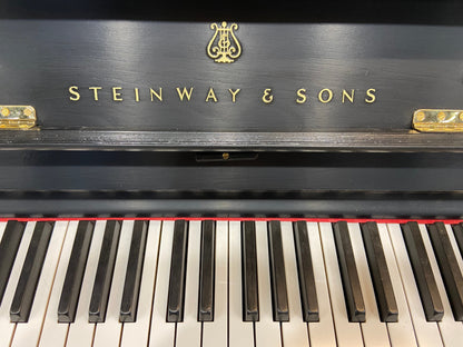 Image 2 of 1906 Steinway & Sons Upright / 52" with QRS Self Playing System