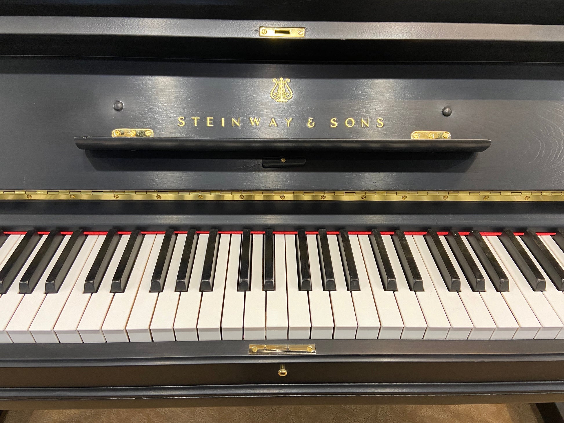 Image 3 of 1906 Steinway & Sons Upright / 52" with QRS Self Playing System