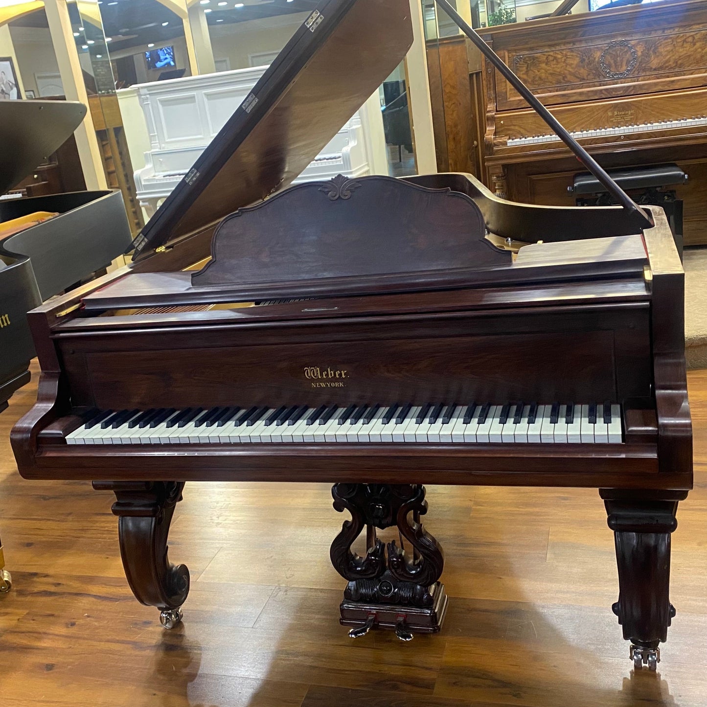 Image 16 of 1882 Weber Grand Rosewood 6'3"