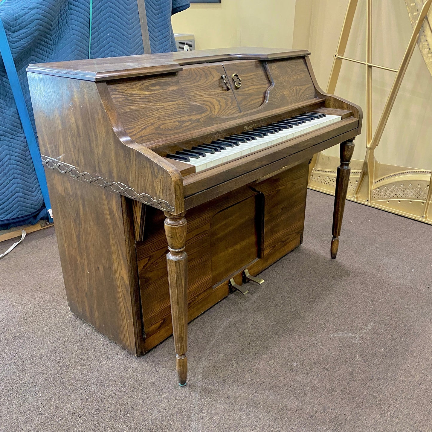Image 2 of 1913 Pianola Spinet