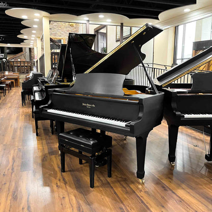 2017 Hallet Davis 160 Satin Black 5'3" Grand Piano